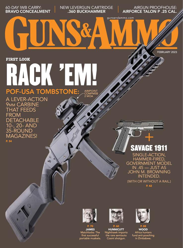 Guns-and-Ammo February 01, 2023 Issue Cover