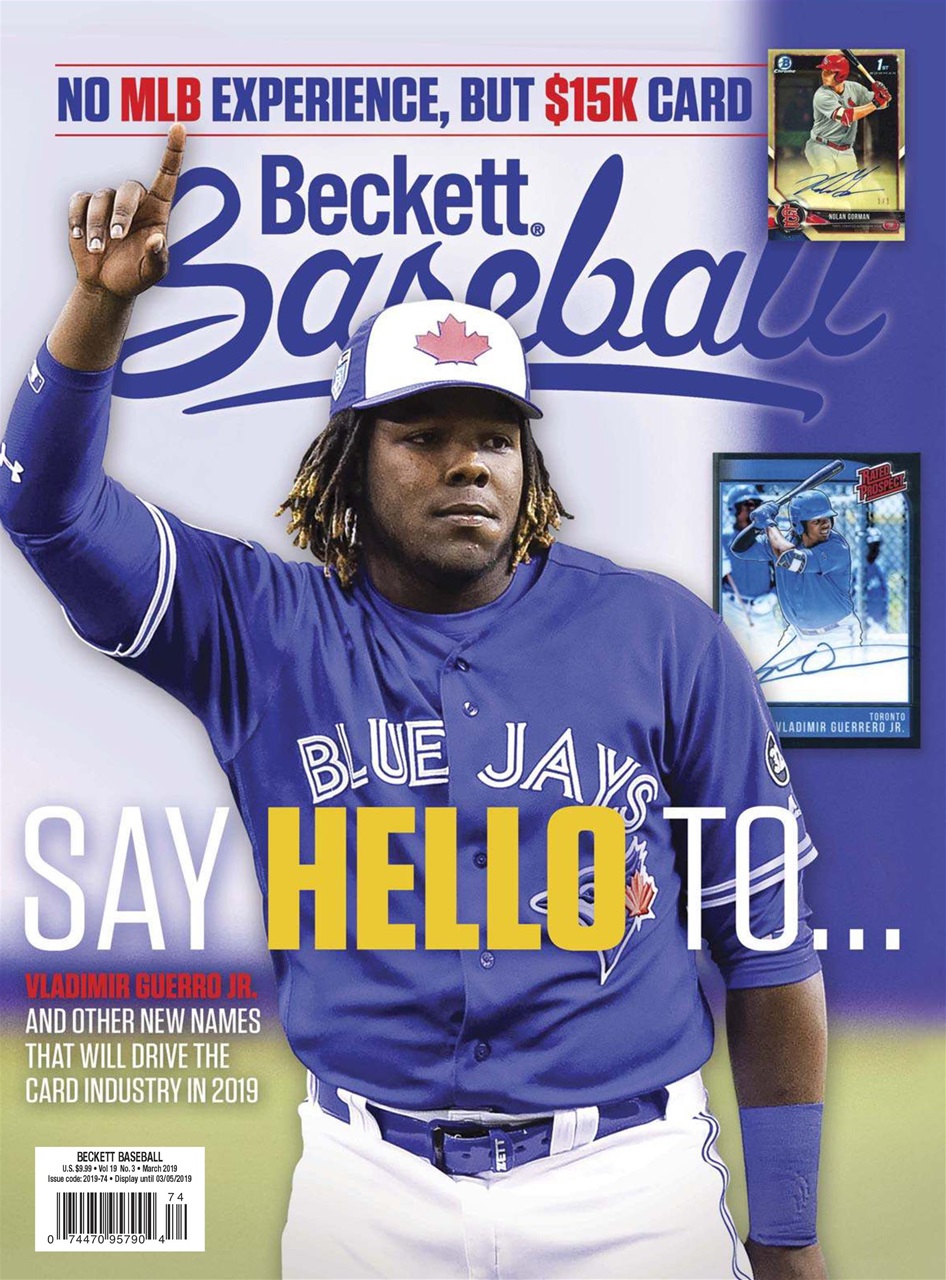 Beckett-Baseball March 01, 2019 Issue Cover