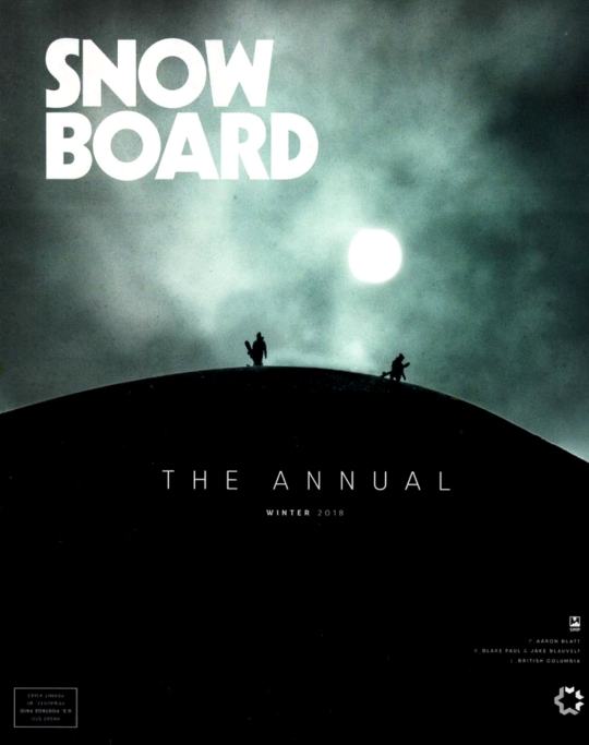 Snowboard January 01, 2018 Issue Cover