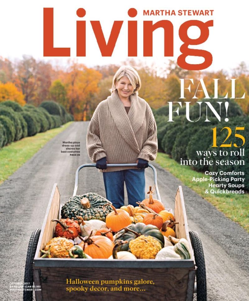 Martha-Stewart-Living October 01, 2017 Issue Cover