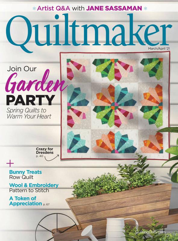 Quiltmaker March 01, 2021 Issue Cover