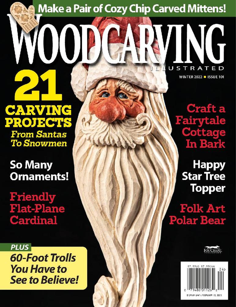Wood-Carving-Illustrated December 01, 2022 Issue Cover