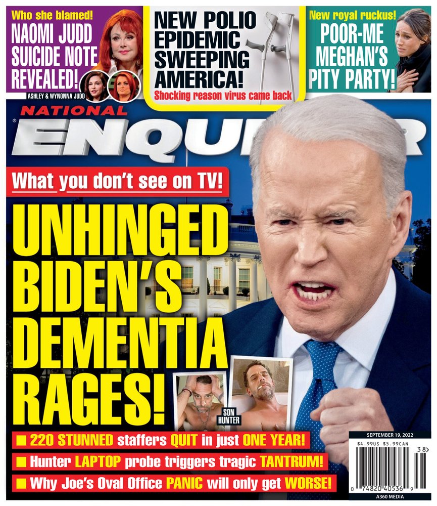 national-enquirer September 19, 2022 Issue Cover