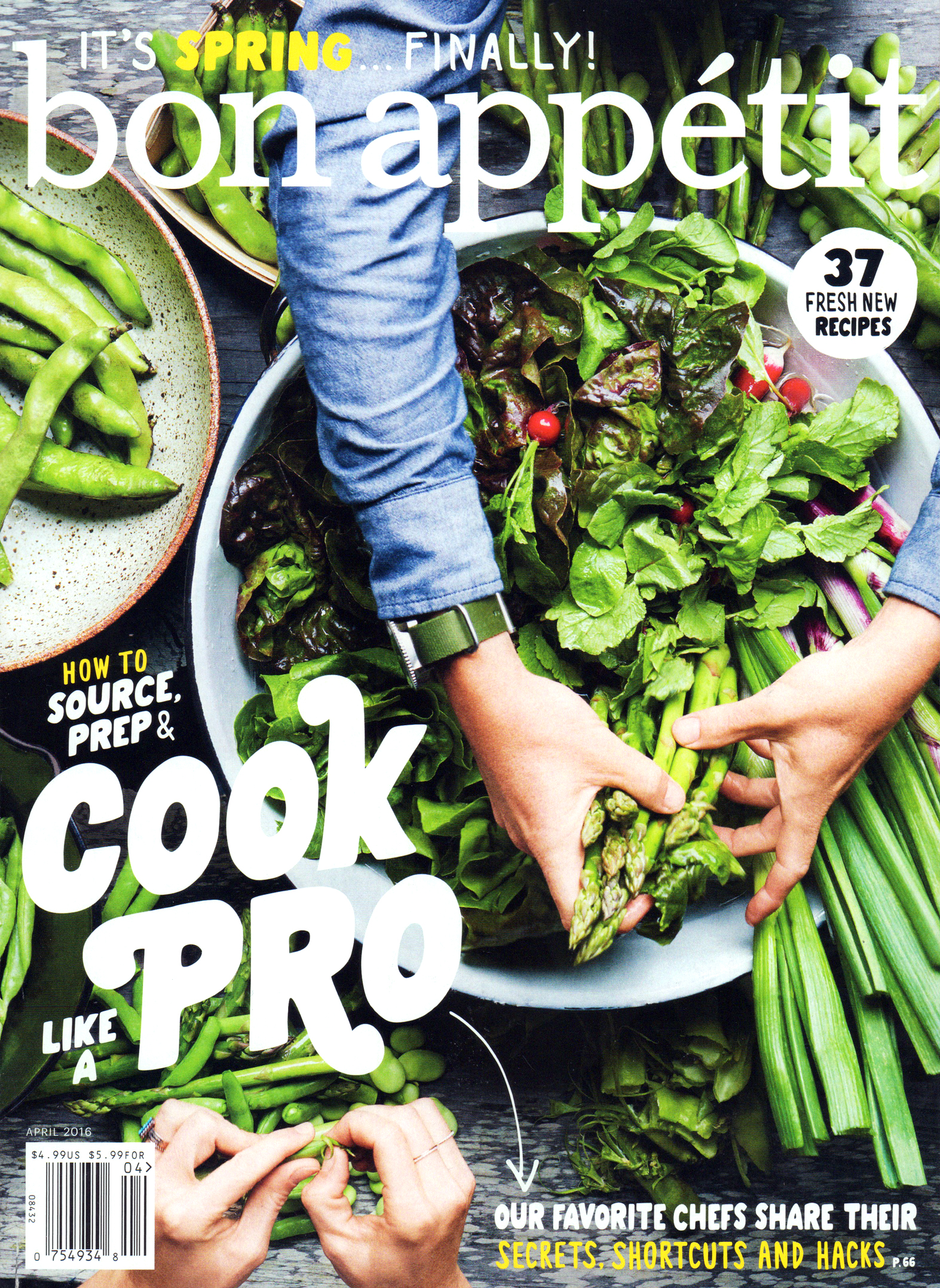 Bon-Appétit April 01, 2016 Issue Cover
