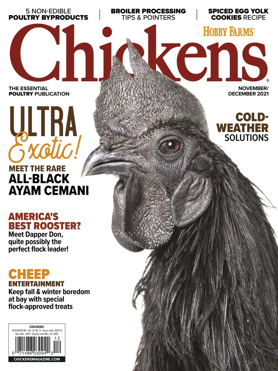Chickens November 01, 2021 Issue Cover