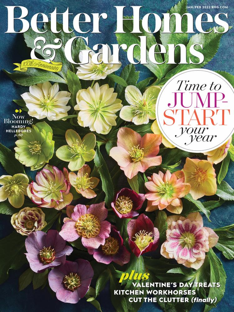 Better-Homes-and-Gardens January 01, 2022 Issue Cover