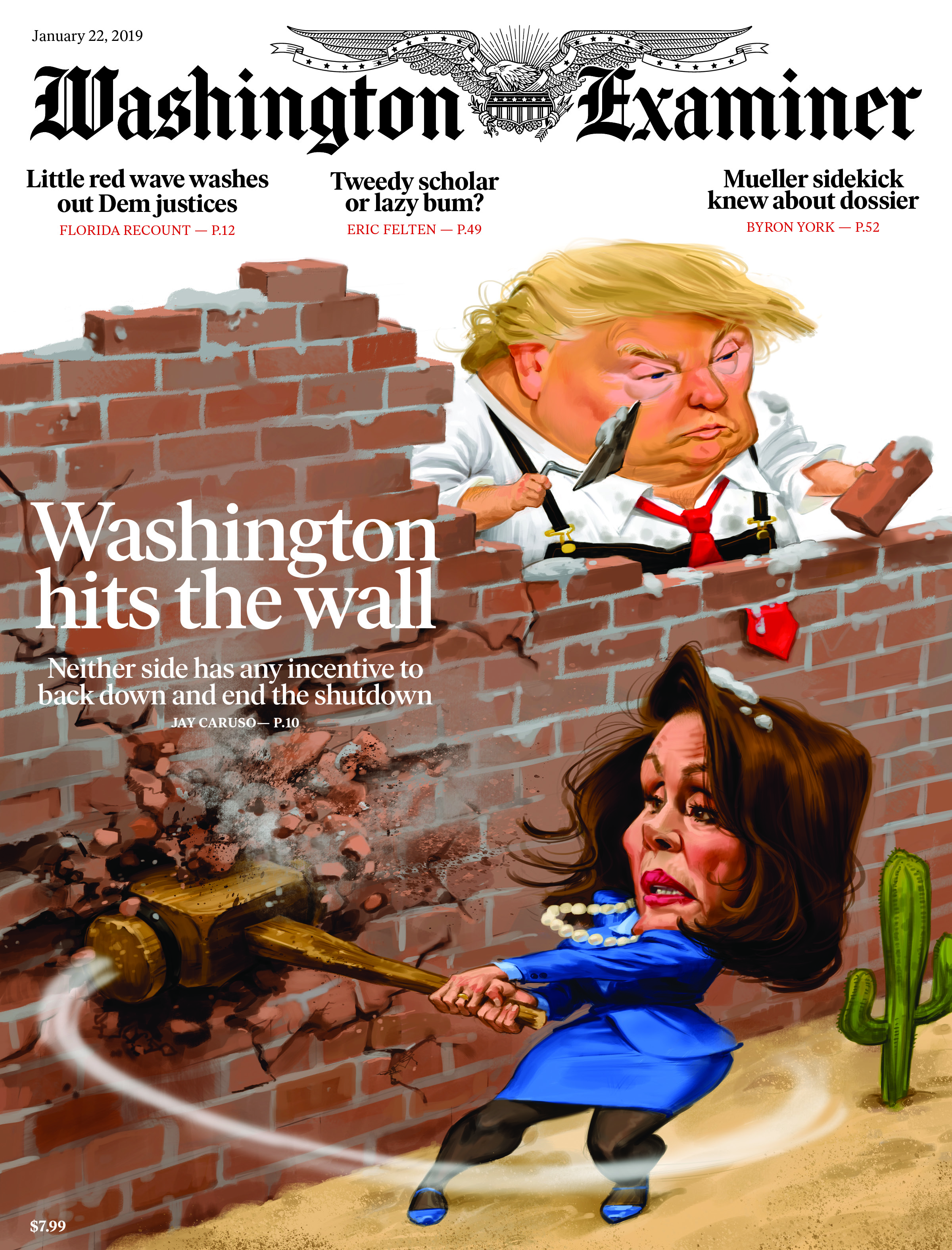 Washington-Examiner January 22, 2019 Issue Cover