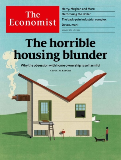 The Economist January 18, 2020 Issue Cover