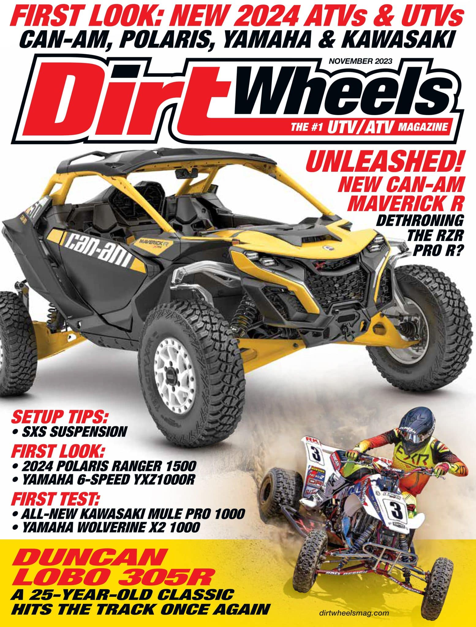 Dirt-Wheels November 01, 2023 Issue Cover