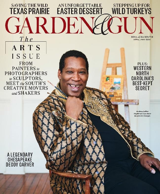 Garden-and-Gun April 01, 2024 Issue Cover