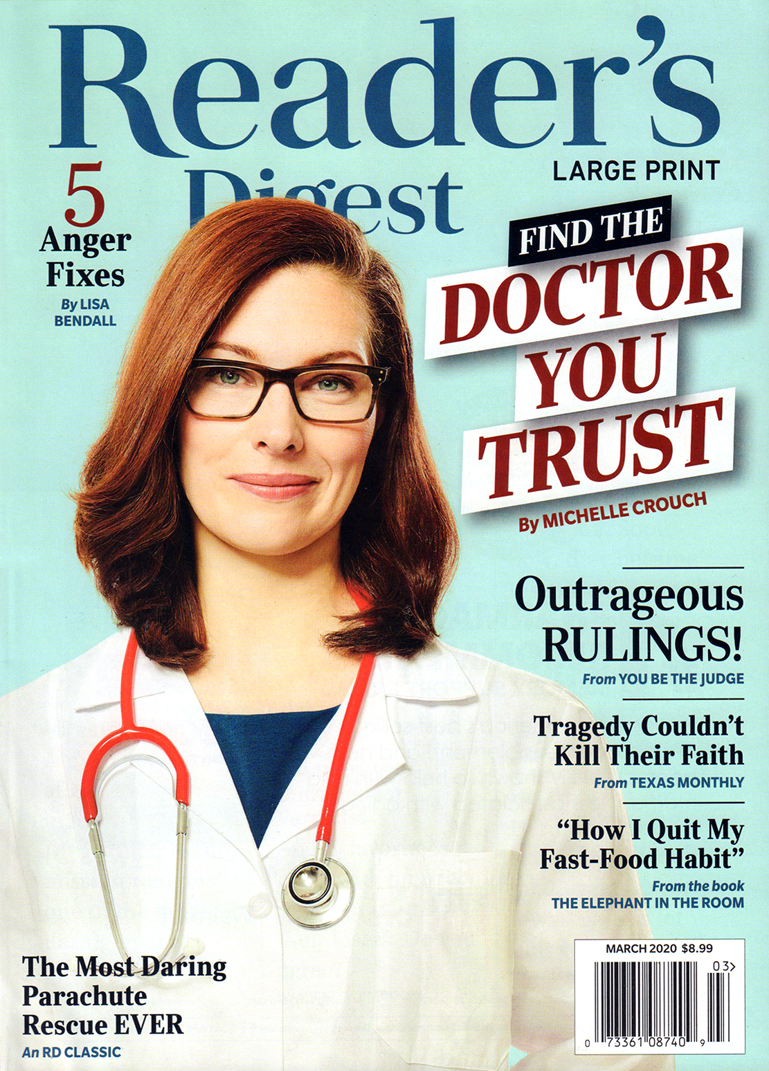 Readers-Digest---Large-Print-Edition March 01, 2020 Issue Cover