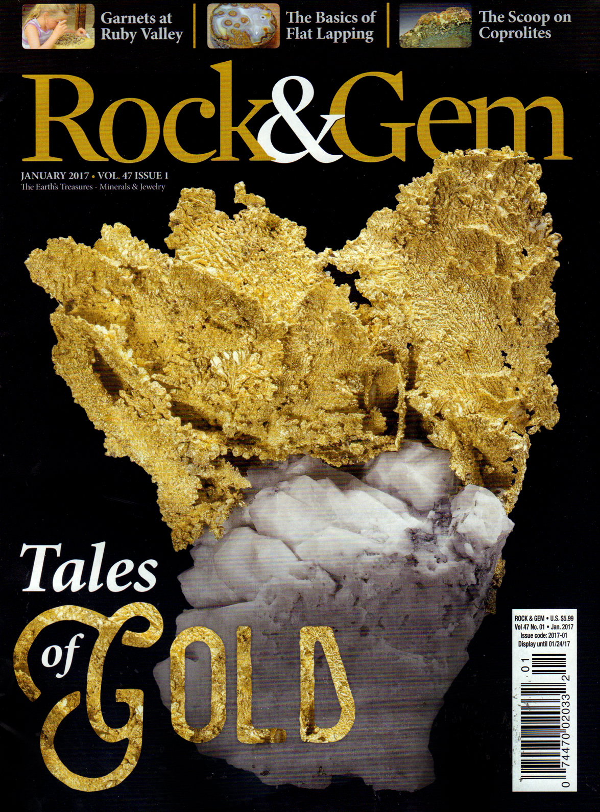 Rock-and-Gem January 01, 2017 Issue Cover