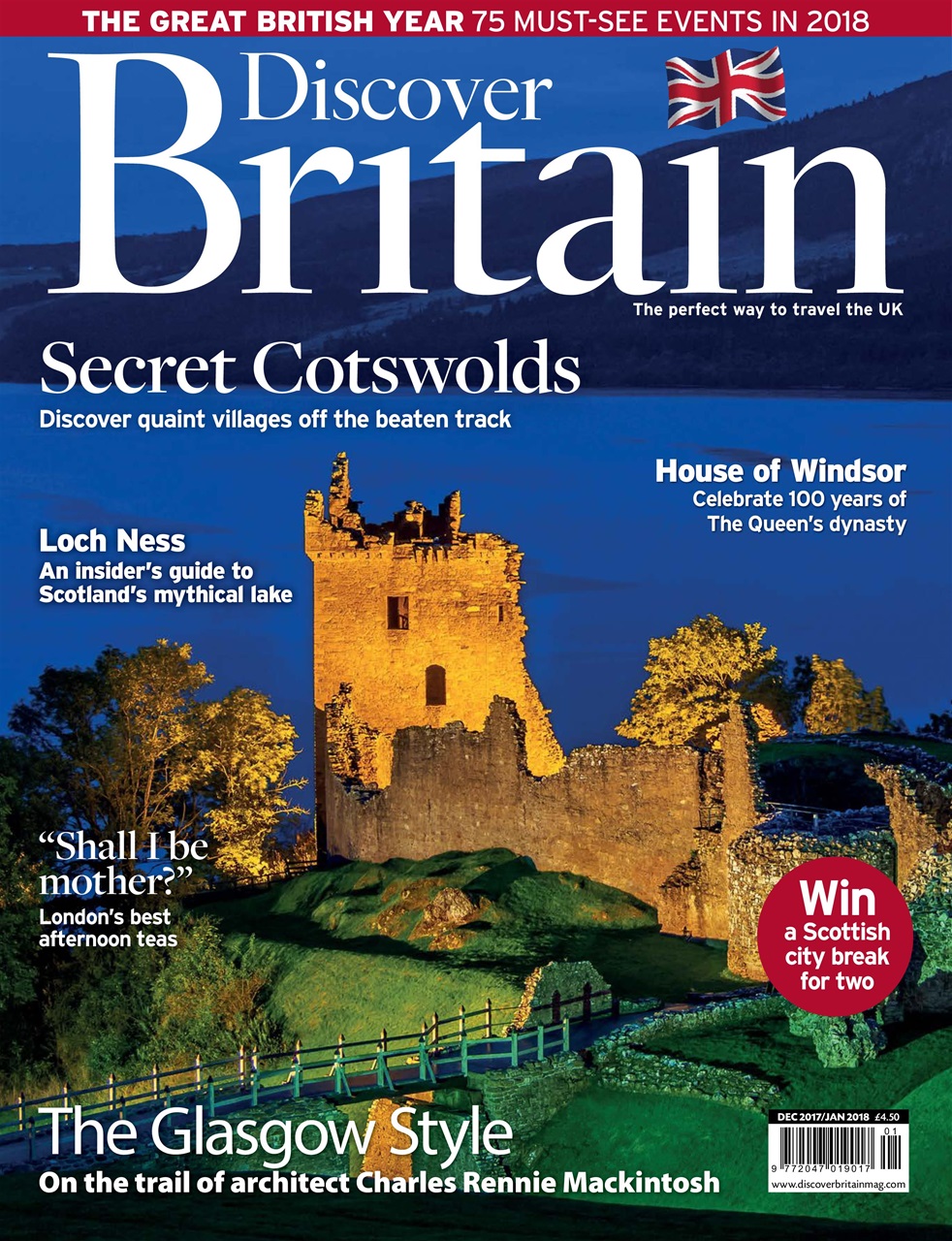 Discover-Britain December 01, 2017 Issue Cover