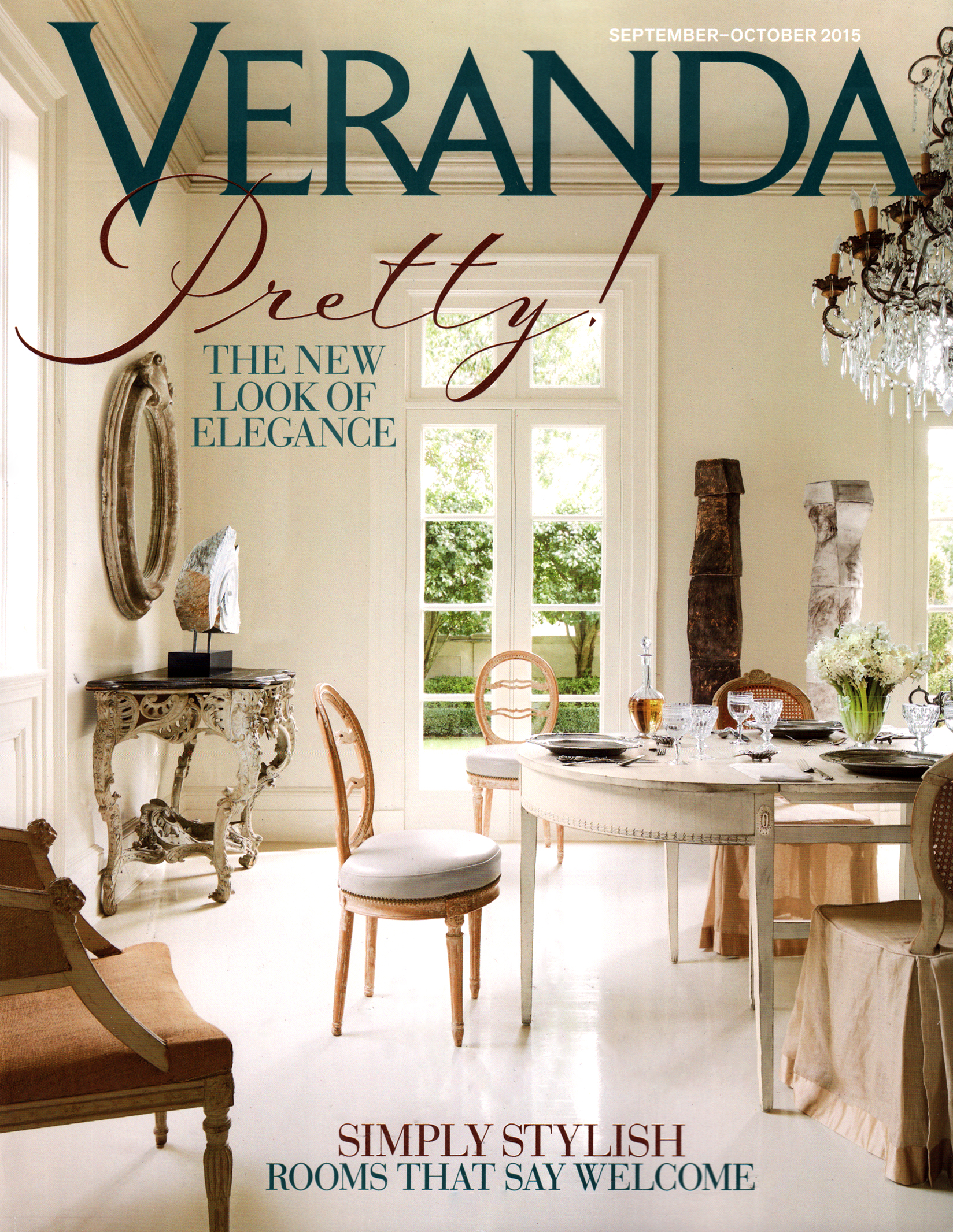 Veranda September 01, 2015 Issue Cover