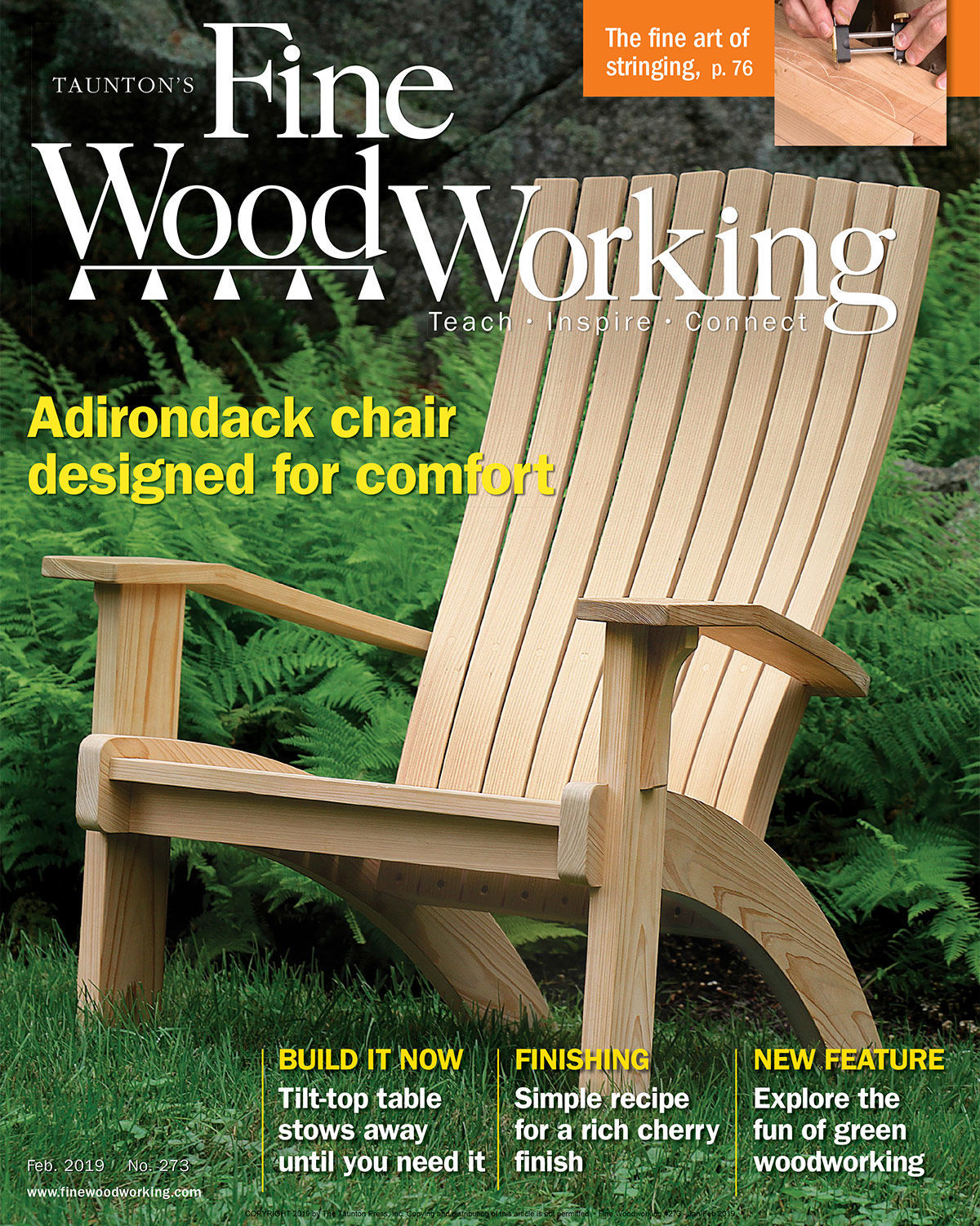 Fine-Woodworking February 01, 2019 Issue Cover