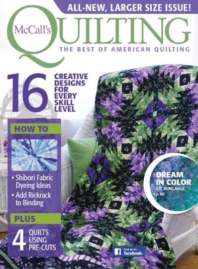 McCall's Quilting March 01, 2017 Issue Cover