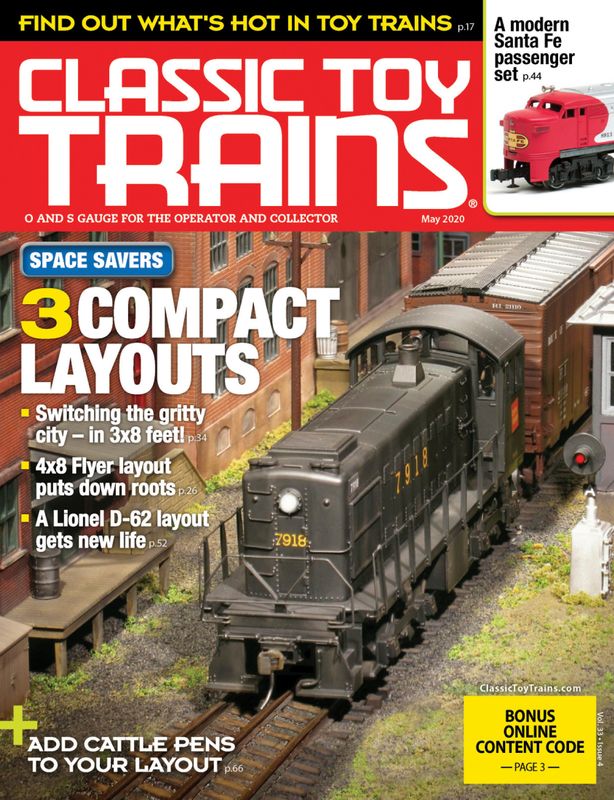 Classic-Toy-Trains May 01, 2020 Issue Cover