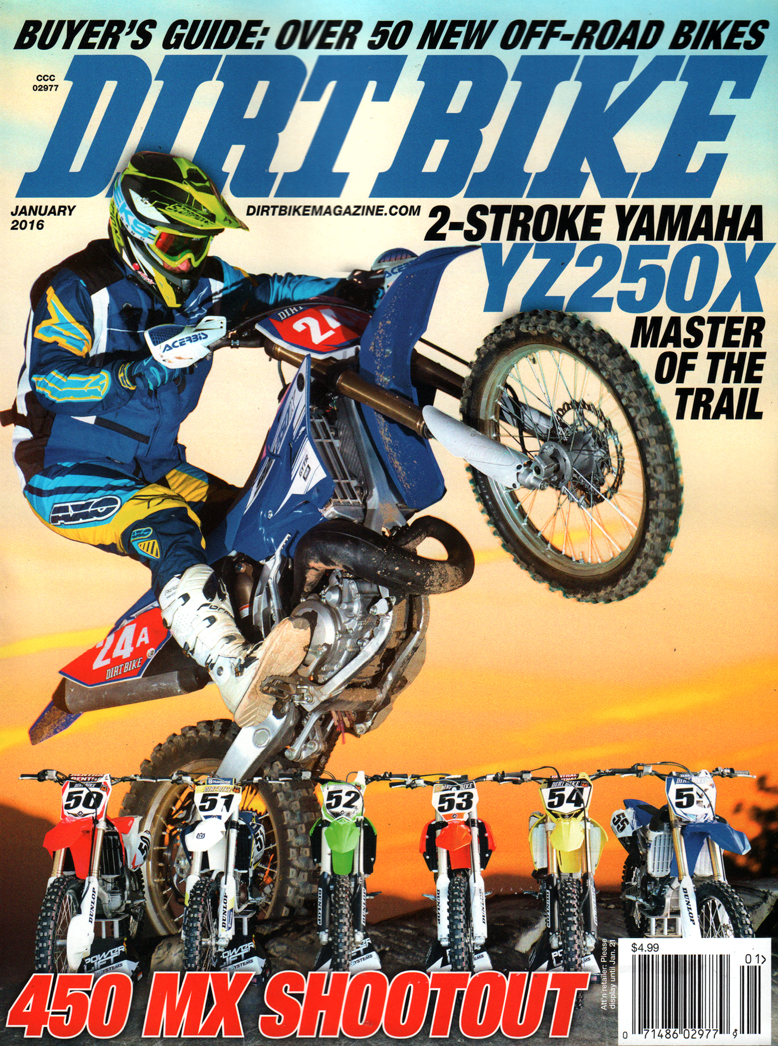 Dirt-Bike January 01, 2016 Issue Cover