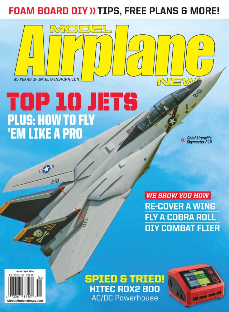 Model-Airplane-News March 01, 2024 Issue Cover