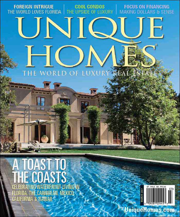 Unique-Homes May 01, 2007 Issue Cover