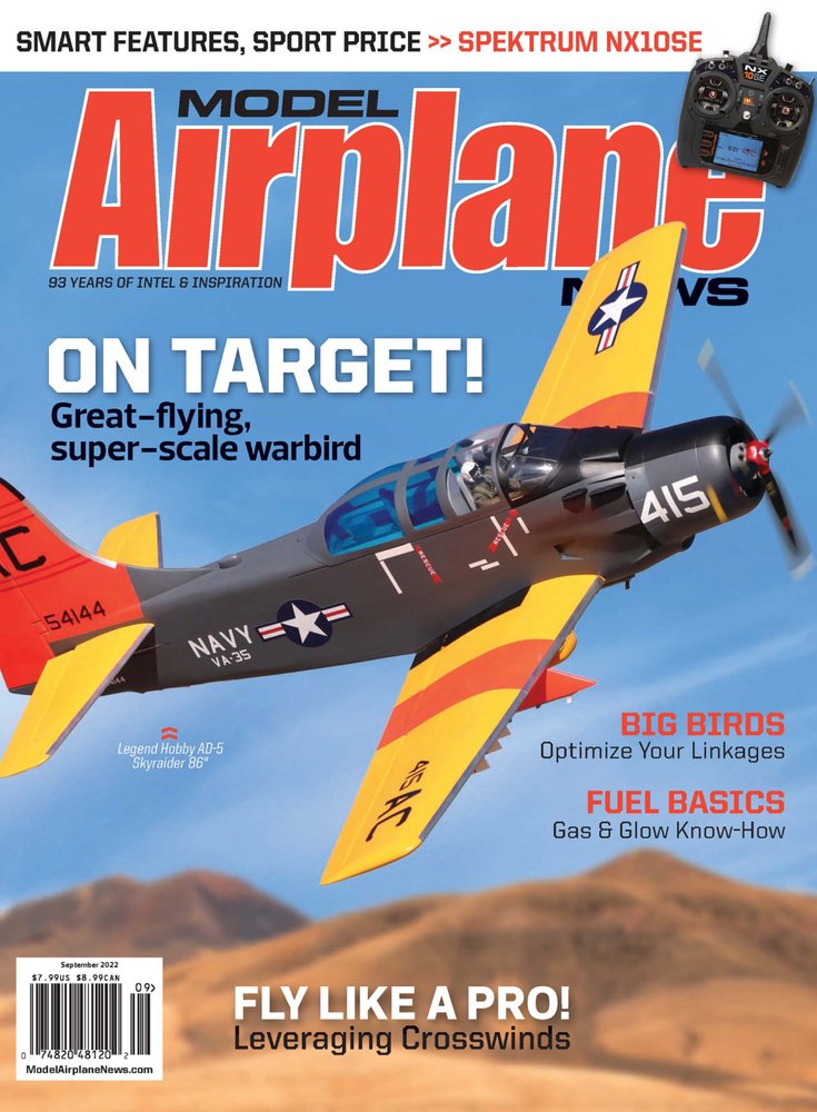 Model-Airplane-News September 01, 2022 Issue Cover