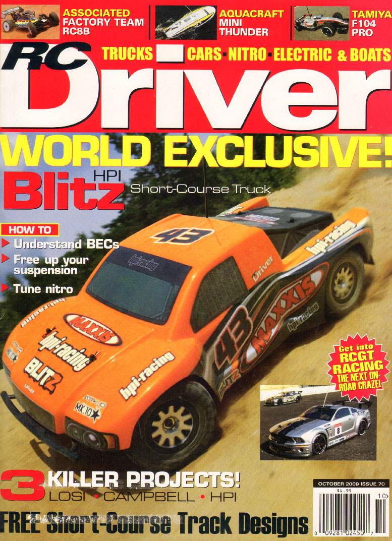 RC-Driver October 01, 2009 Issue Cover