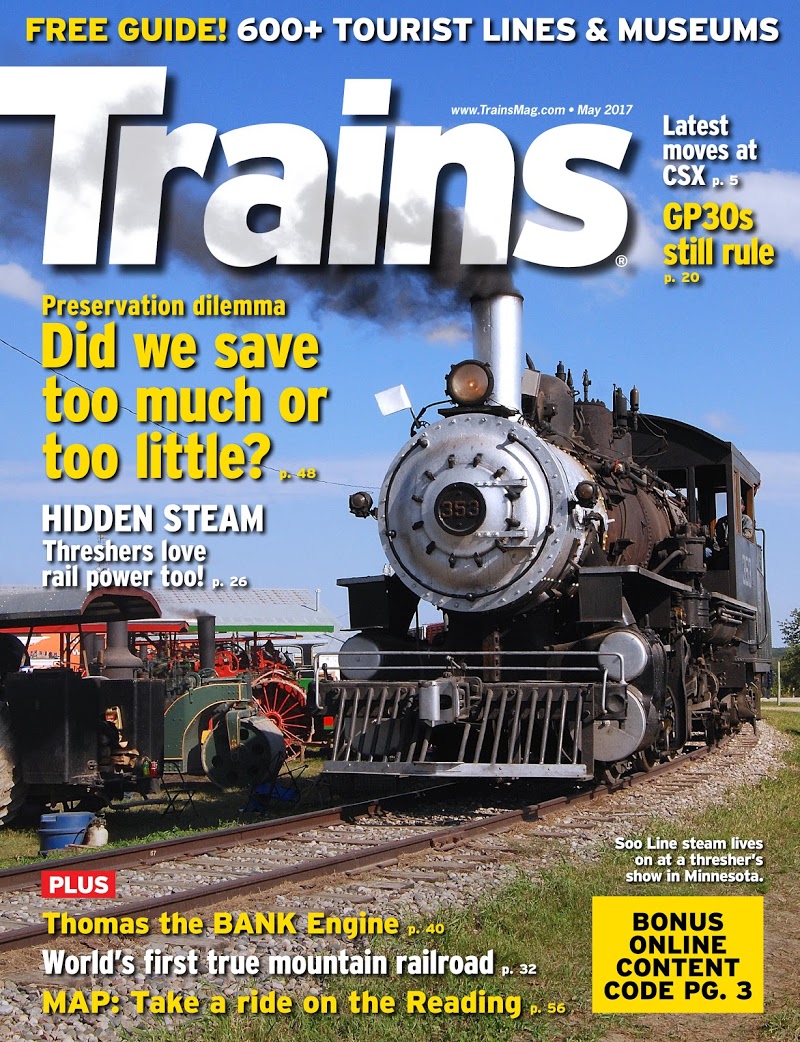 Trains May 01, 2017 Issue Cover