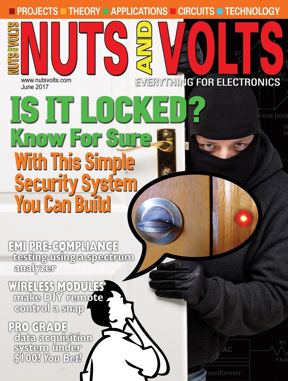 Nuts-and-Volts June 01, 2017 Issue Cover