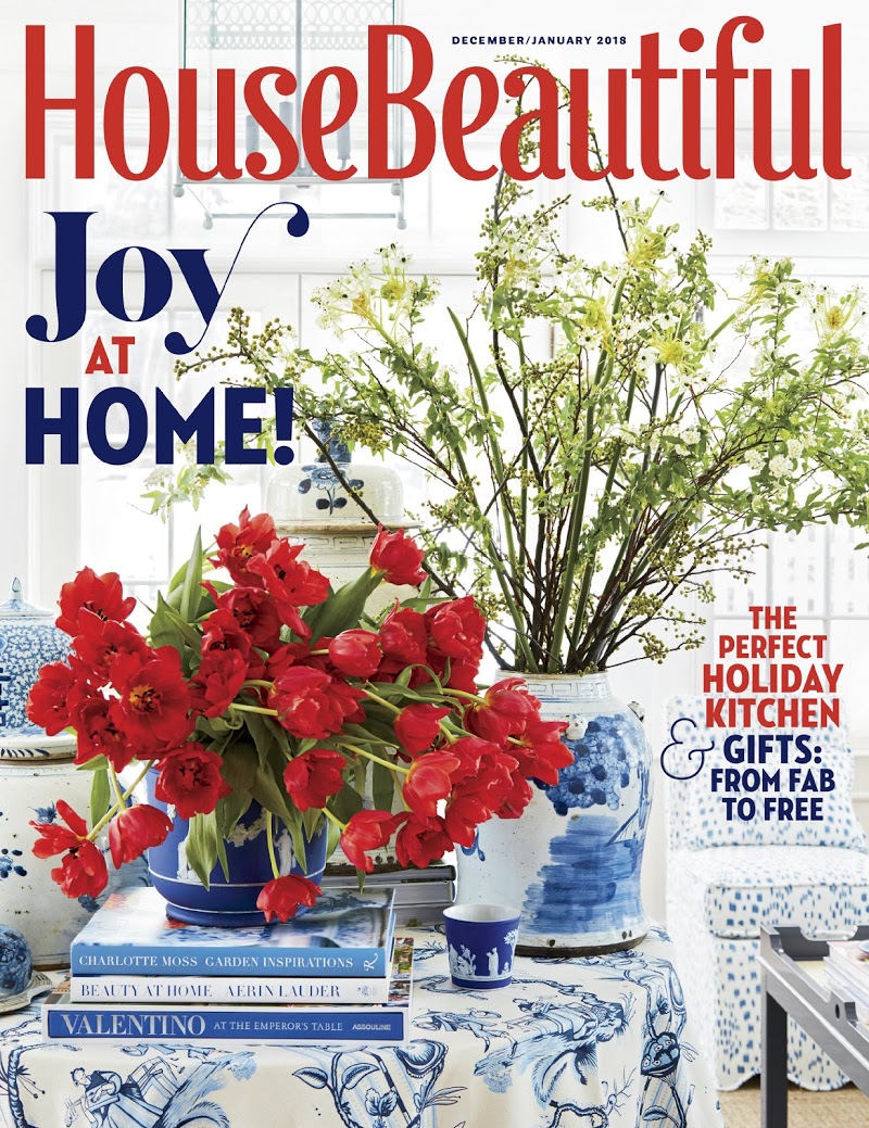 House-Beautiful December 01, 2017 Issue Cover