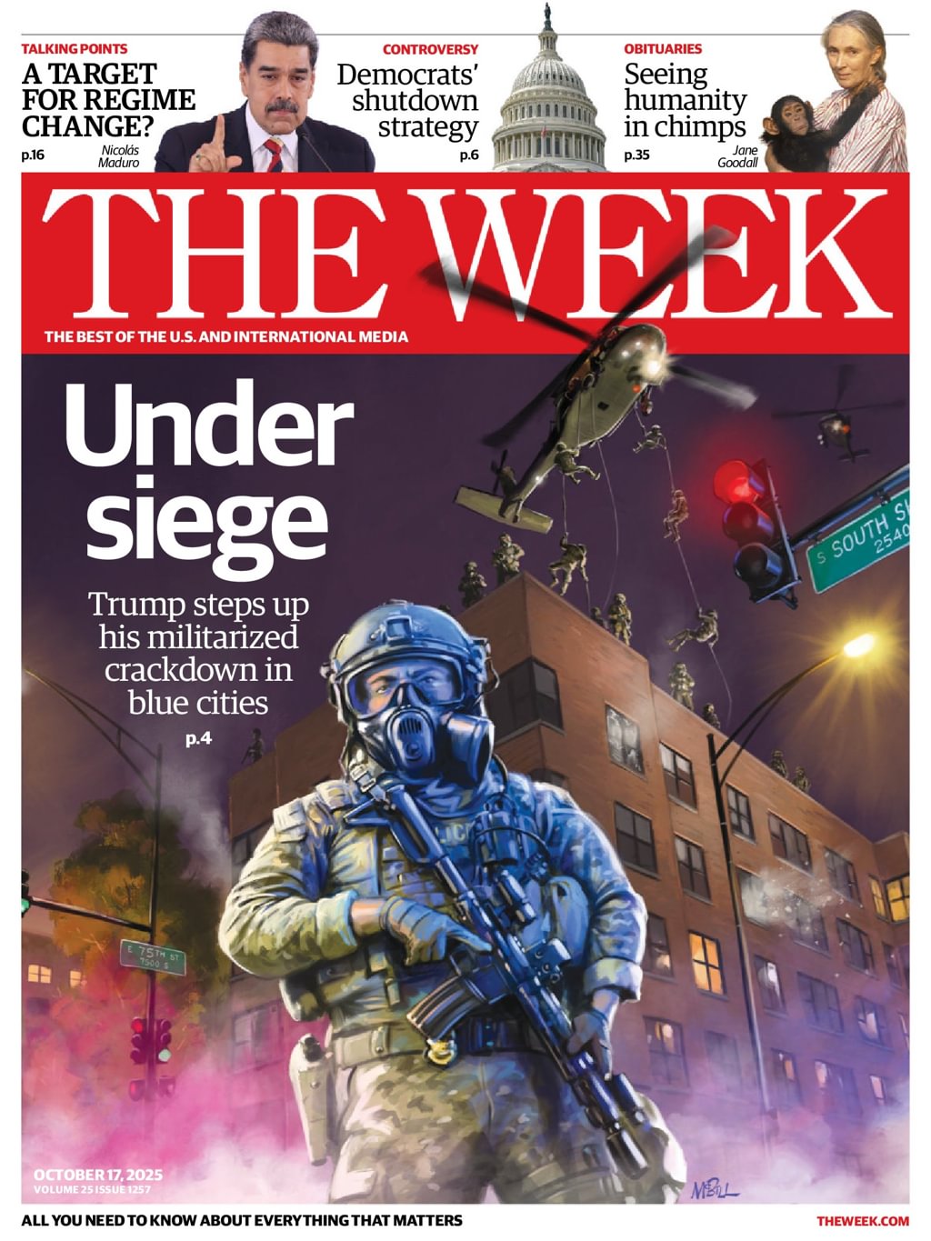 The-Week October 17, 2025 Issue Cover
