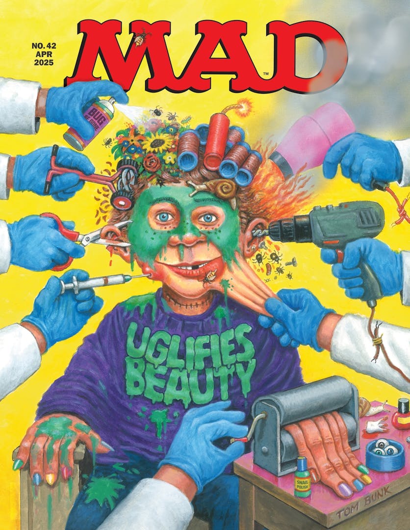 Mad-Magazine April 01, 2025 Issue Cover