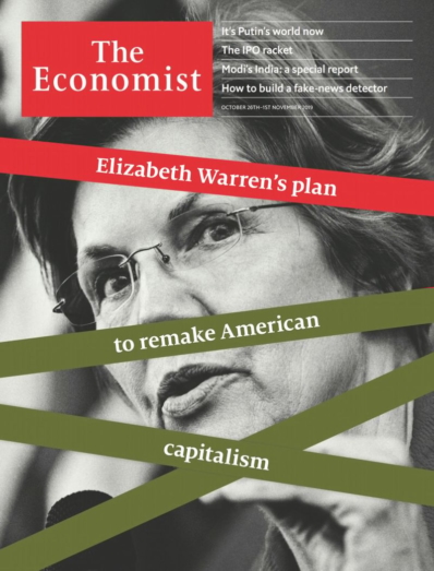 The Economist October 26, 2019 Issue Cover