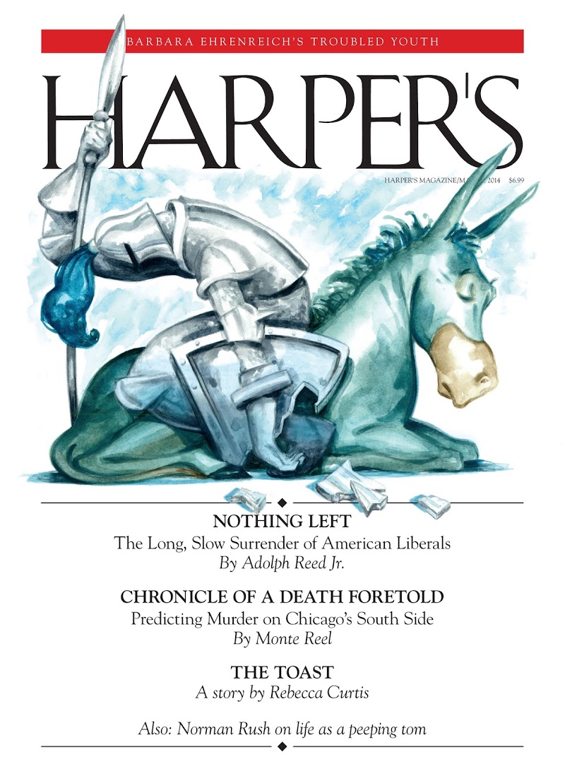 Harpers March 01, 2014 Issue Cover