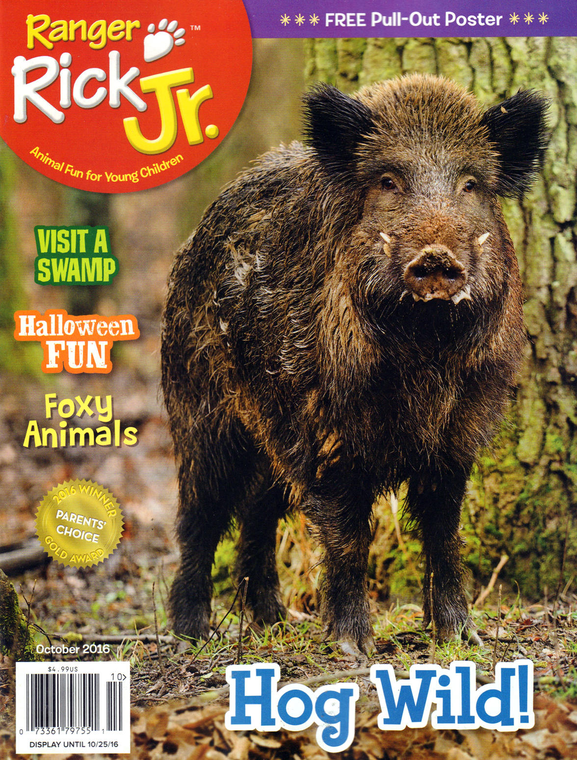 Ranger-Rick-Jr October 01, 2016 Issue Cover