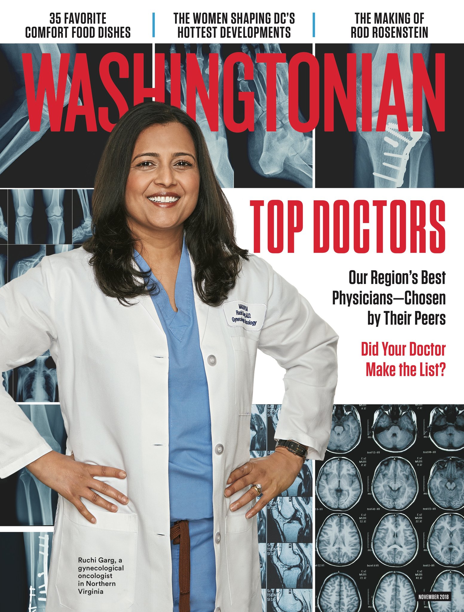 Washingtonian November 01, 2018 Issue Cover