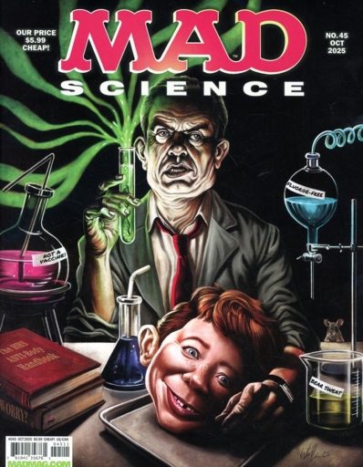 Mad Magazine October 01, 2025 Issue Cover