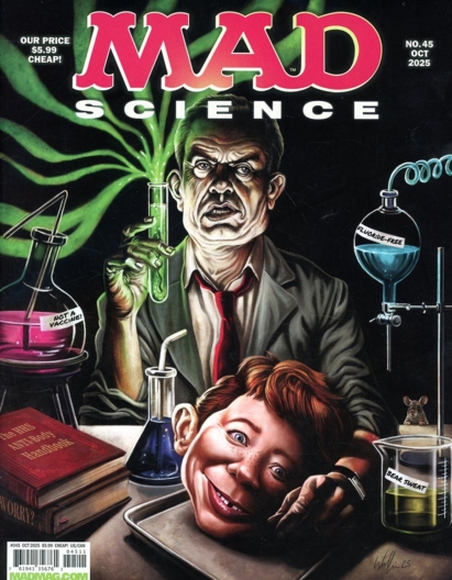 Mad Magazine October 01, 2025 Issue Cover