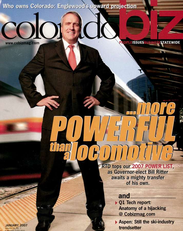 Coloradobiz January 01, 2007 Issue Cover