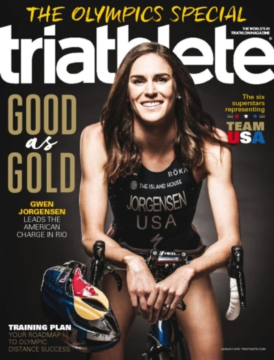 Triathlete August 01, 2016 Issue Cover