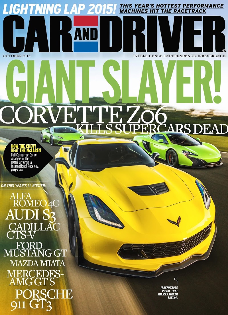 Car-And-Driver October 01, 2015 Issue Cover