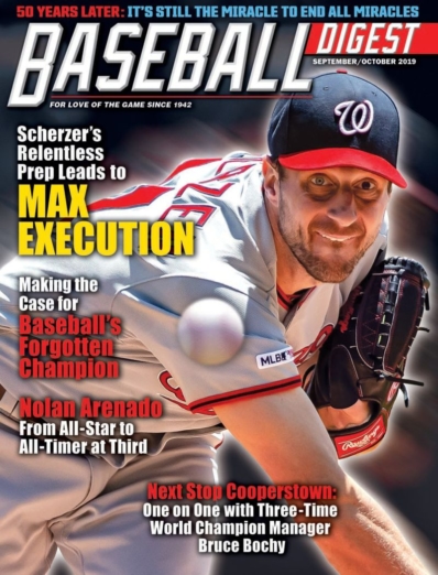 Baseball Digest September 01, 2019 Issue Cover