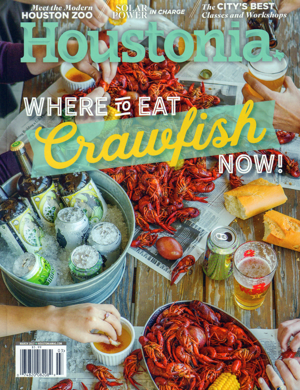 Houstonia March 01, 2017 Issue Cover