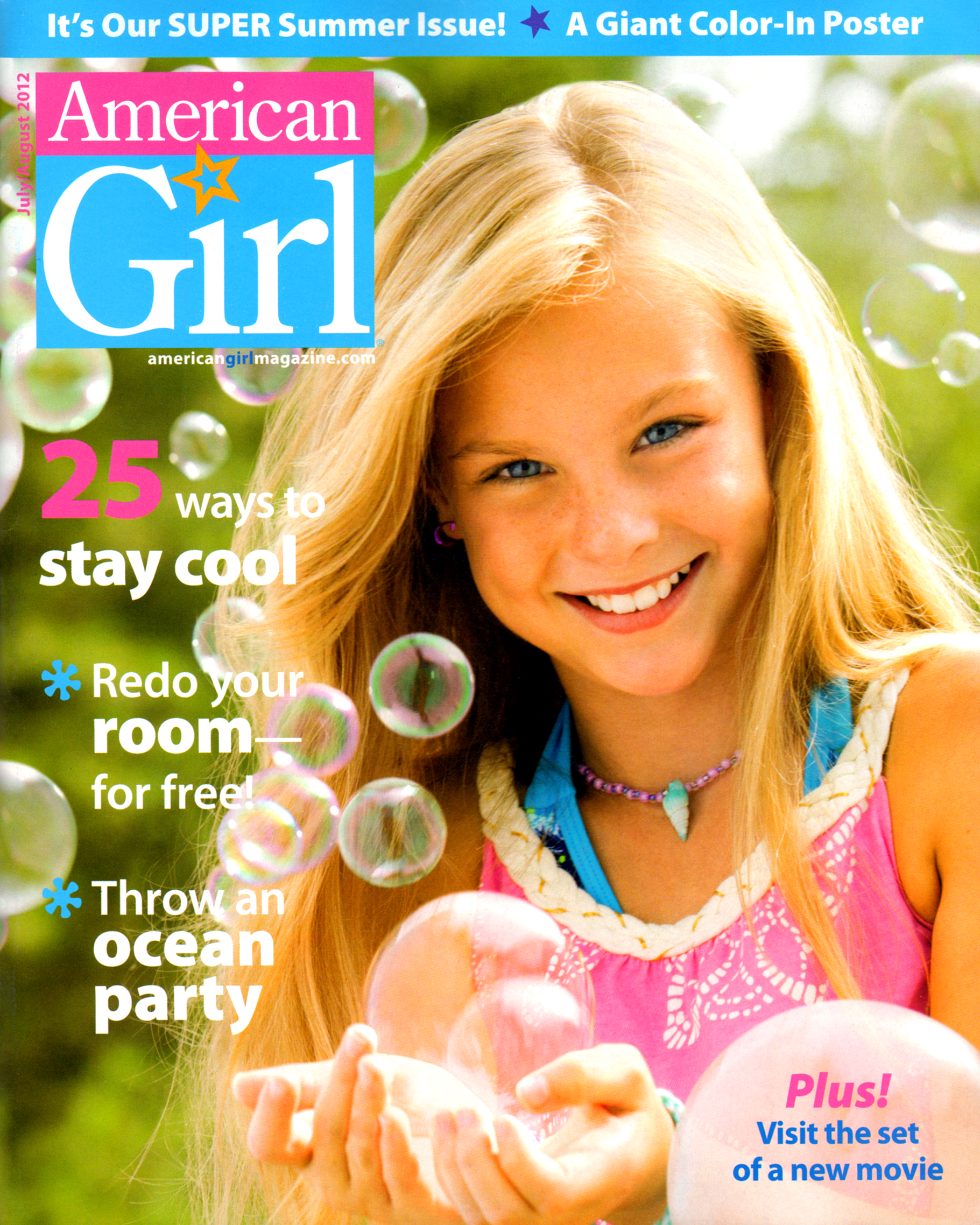 American-Girl July 01, 2012 Issue Cover