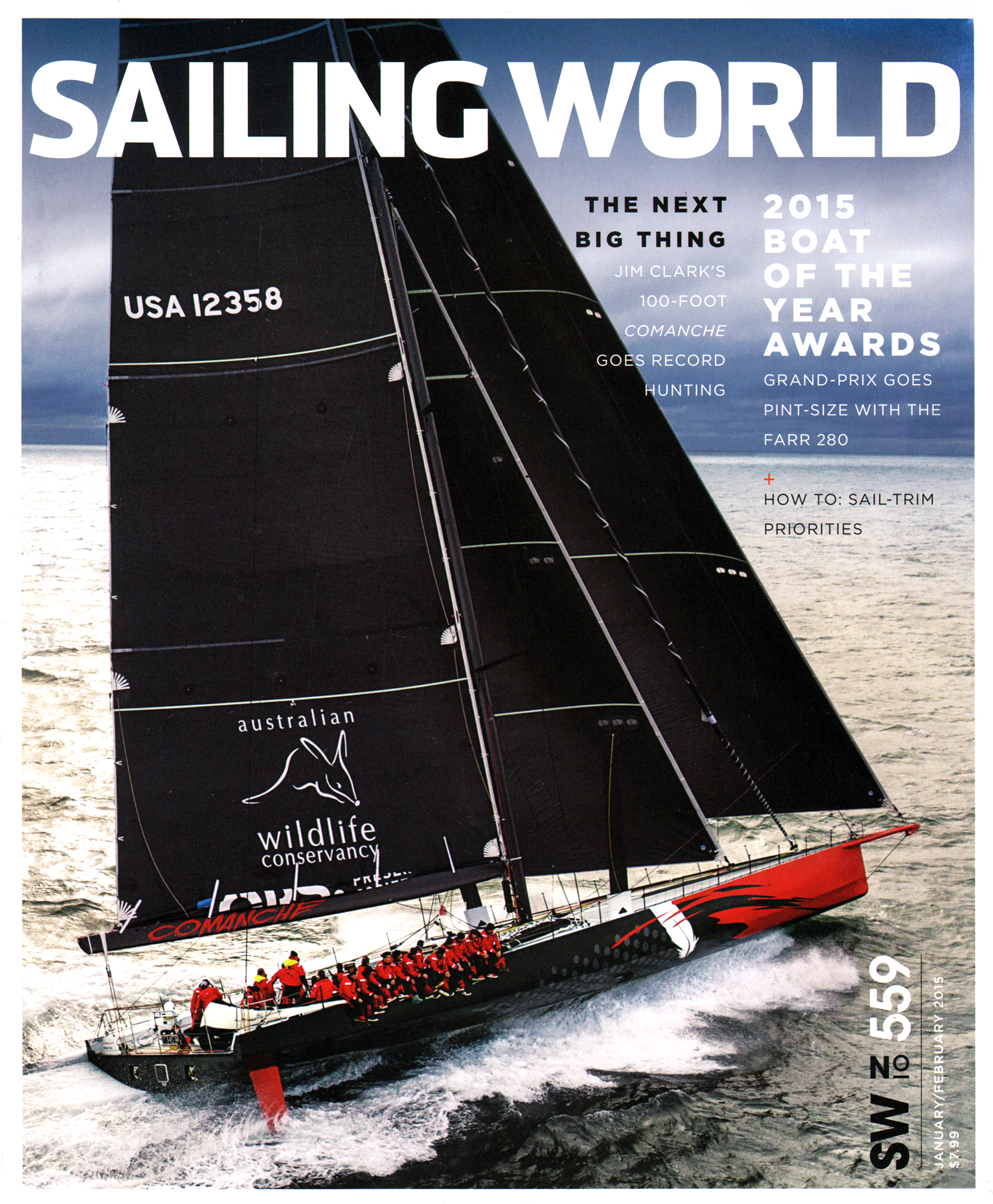 sailing-world January 01, 2015 Issue Cover