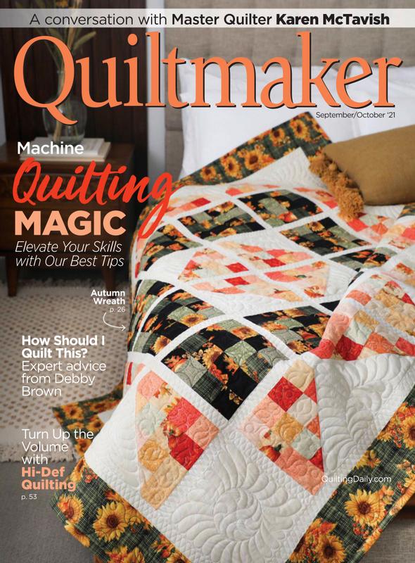 Quiltmaker September 01, 2021 Issue Cover
