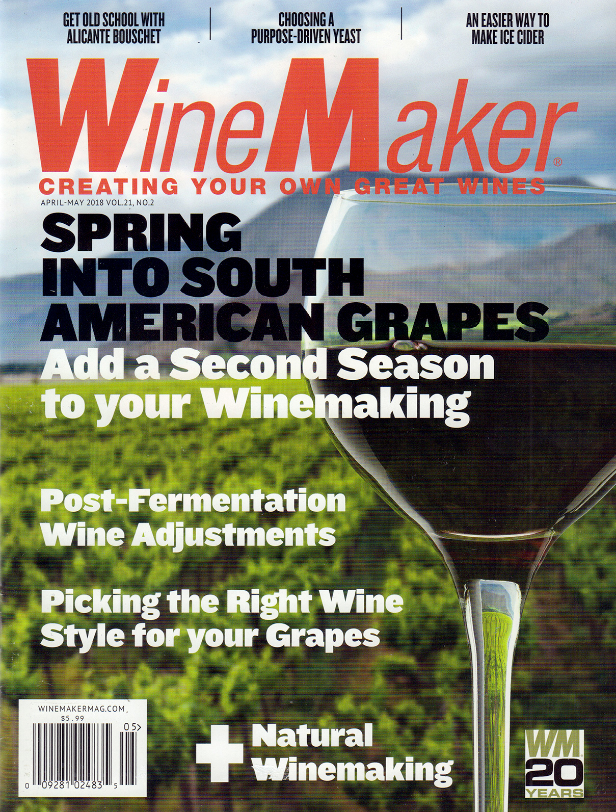 winemaker April 01, 2018 Issue Cover