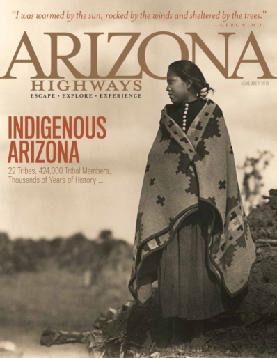 Arizona Highways November 01, 2018 Issue Cover