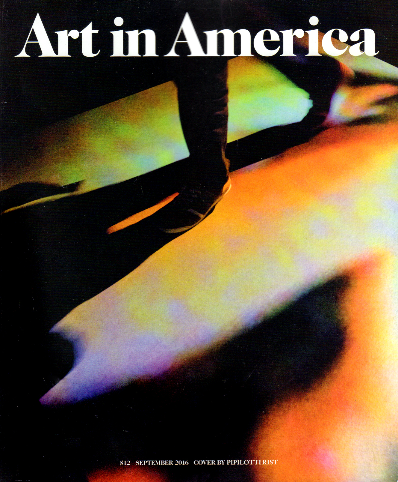Art-In-America September 01, 2016 Issue Cover