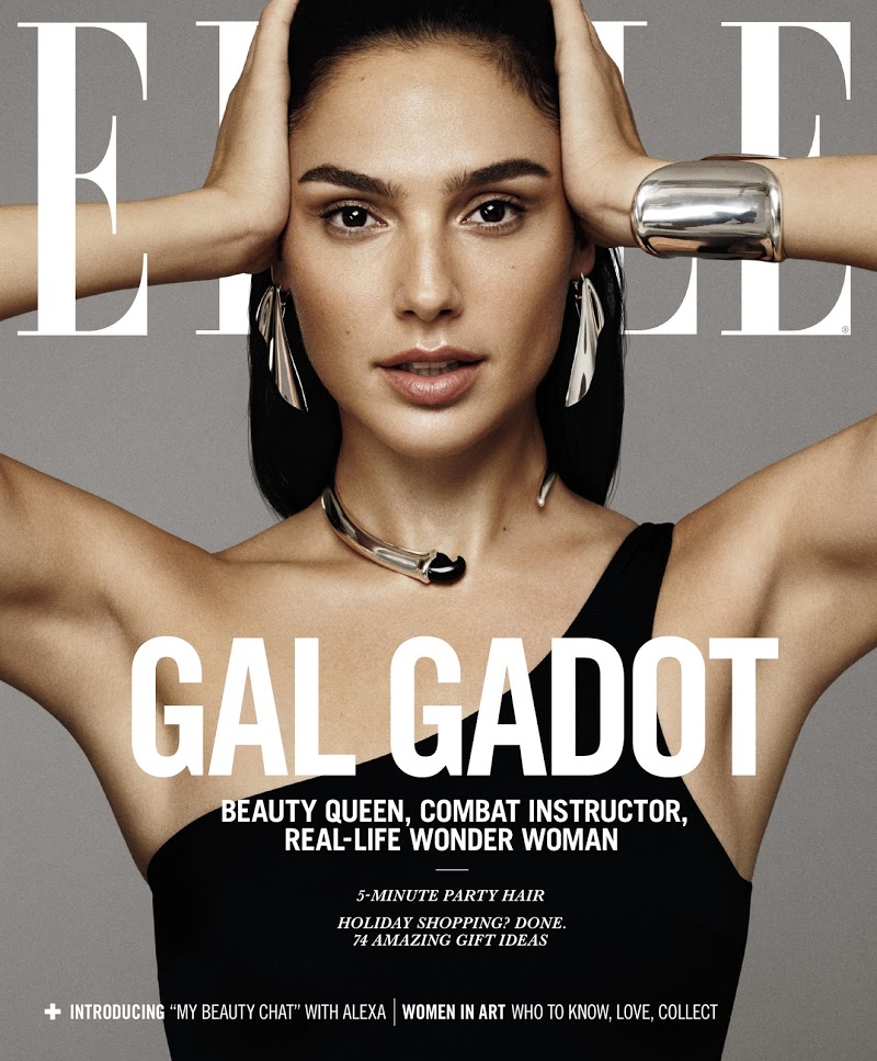elle December 01, 2017 Issue Cover