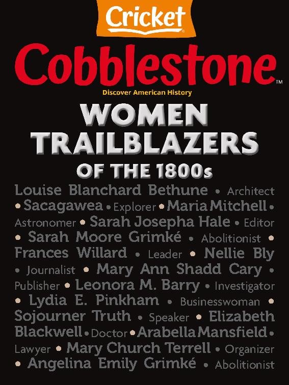 Cobblestone February 01, 2025 Issue Cover